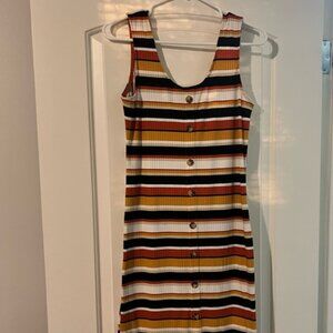 Striped Sleeveless Dress